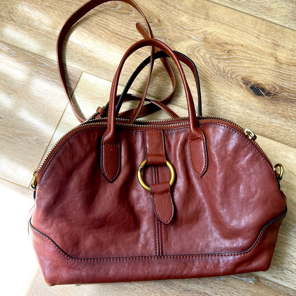 Frye Dome Ring Satchel